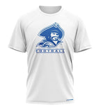 Blinn College Football White Tech Tee Customized