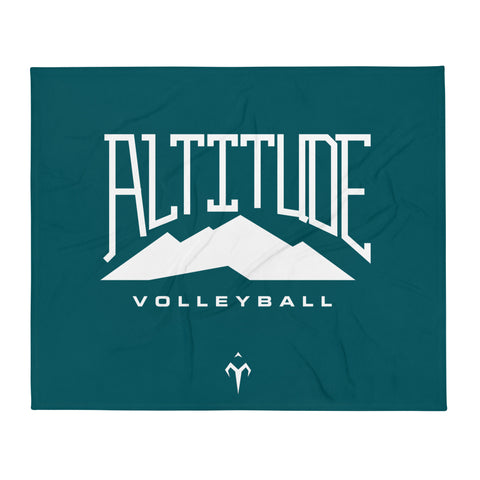 Altitude Volleyball Club Throw Blanket