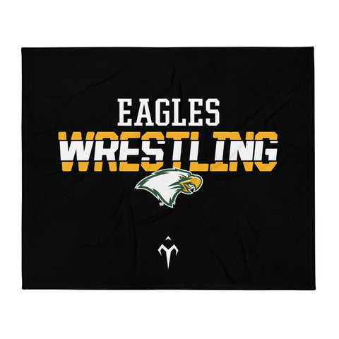 Flagstaff Wrestling Throw Blanket