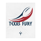 Texas Fury Throw Blanket