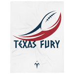 Texas Fury Throw Blanket