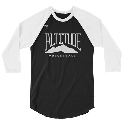 Altitude Volleyball Club 3/4 sleeve raglan shirt