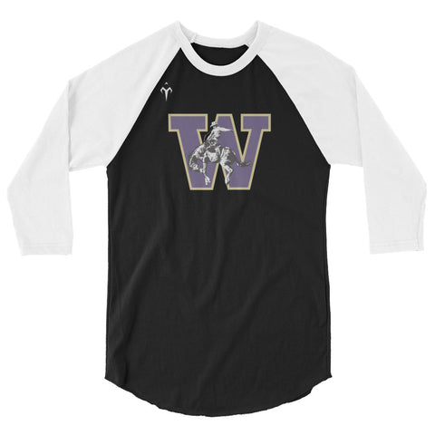 Wickenburg Wranglers 3/4 sleeve raglan shirt