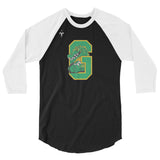 Gators Softball Club 3/4 sleeve raglan shirt