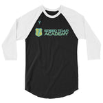 Speed Trap Academy 3/4 sleeve raglan shirt