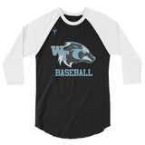 Western Tech Wolverines 3/4 sleeve raglan shirt