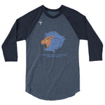 Auburn Mountainview High School 3/4 sleeve raglan shirt