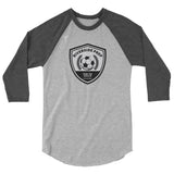 Riverside Prep Soccer 3/4 sleeve raglan shirt