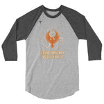 Club Phoenix Volleyball 3/4 sleeve raglan shirt
