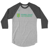 Speed Trap Academy 3/4 sleeve raglan shirt