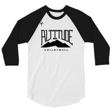 Altitude Volleyball Club 3/4 sleeve raglan shirt