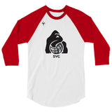 Silverback Volleyball Club 3/4 sleeve raglan shirt