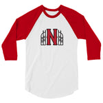 Nashua Silver Knights 3/4 sleeve raglan shirt