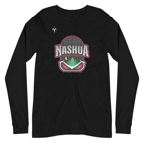 Nashua Silver Knights Unisex Long Sleeve Tee