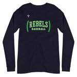 Michigan Rebels Baseball Unisex Long Sleeve Tee