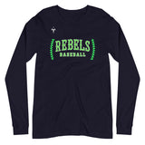 Michigan Rebels Baseball Unisex Long Sleeve Tee