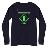 Michigan Rebels Baseball Unisex Long Sleeve Tee