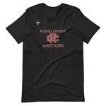 Russel County Warriors Wrestling Unisex t-shirt