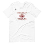 Russel County Warriors Wrestling Unisex t-shirt