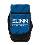 Blinn College Football Blue Pro Backpack Customizable
