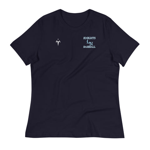 Loy Norrix Knights Baseball Women's Relaxed T-Shirt