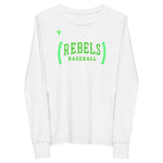 Michigan Rebels Baseball Youth long sleeve tee