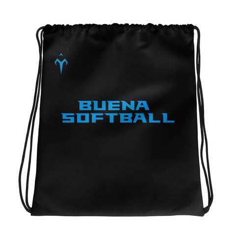 Buena Softball Drawstring bag