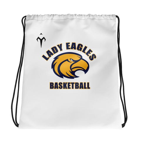 Lady Eagles Basketball Drawstring bag