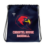 Christel House Baseball Drawstring bag