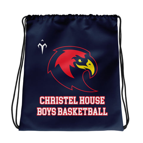 Christel House Boy's Basketball Drawstring bag