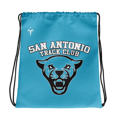 San Antonio Track Club Drawstring bag