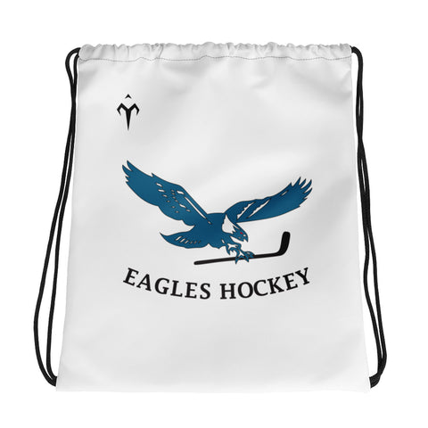 Eagles Hockey Drawstring bag