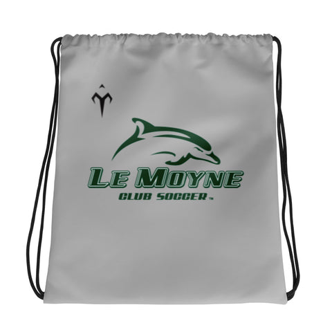 Le Moyne Club Soccer Drawstring bag
