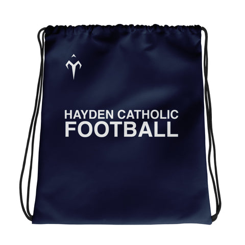 Hayden Catholic High School Football Drawstring bag
