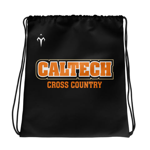 CalTech Cross Country Drawstring bag
