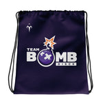 Team Bomb Discs Drawstring bag