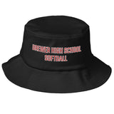 Brewer High School Softball Old School Bucket Hat