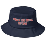 Brewer High School Softball Old School Bucket Hat
