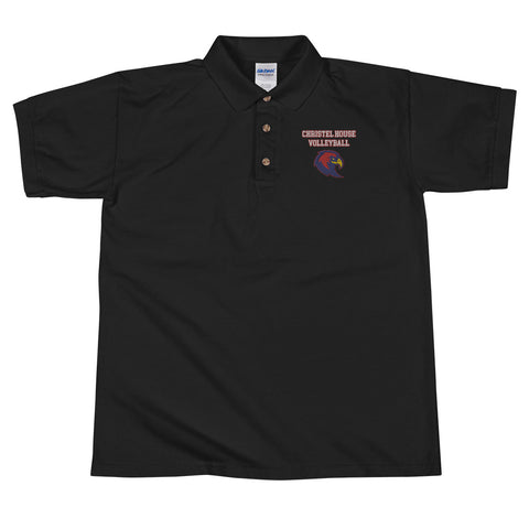 Christel House Volleyball Embroidered Polo Shirt
