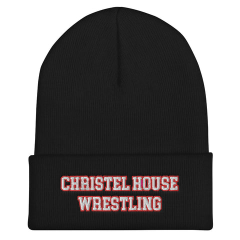 Christel House Wrestling Cuffed Beanie