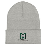 Miramonte Softball Cuffed Beanie