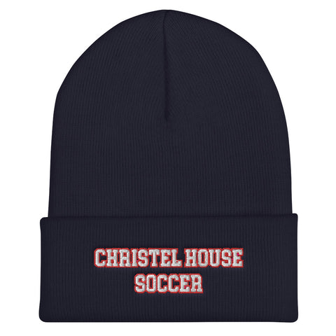 Christel House Soccer Cuffed Beanie