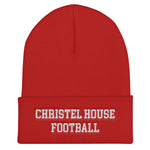 Christel House Football Cuffed Beanie