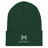 Miramonte Softball Cuffed Beanie