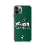 Miramonte Softball iPhone Case