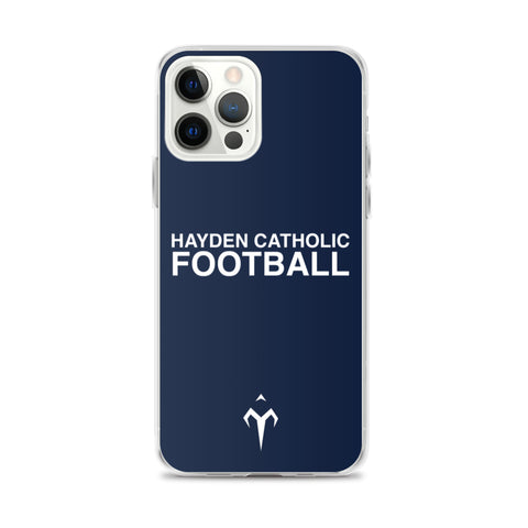 Hayden Catholic High School Football iPhone Case