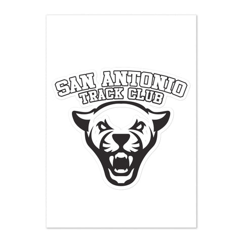 San Antonio Track Club Sticker sheet