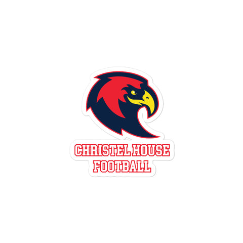 Christel House Football Bubble-free stickers