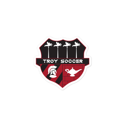 Troy Soccer Bubble-free stickers