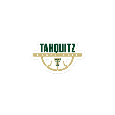 Tahquitz Basketball Bubble-free stickers